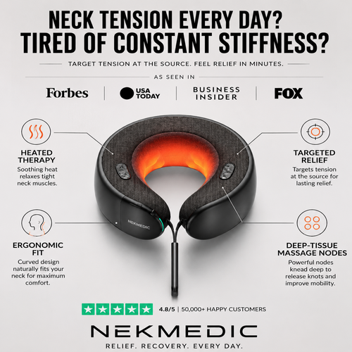 NEKMEDIC™ The Original Deep Relief Neck Massager