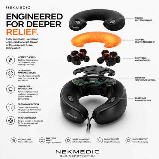 NEKMEDIC™ The Original Deep Relief Neck Massager