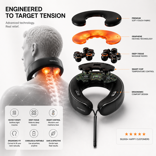 NEKMEDIC™ The Original Deep Relief Neck Massager